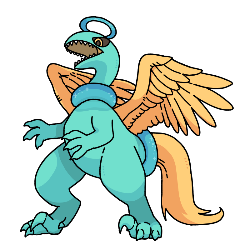 恐竜天使(ラプトル型)
