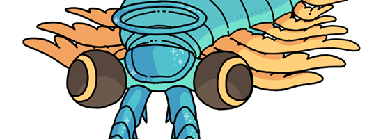 古代天使(アノマロカリス型)